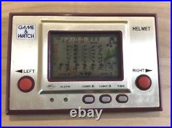 Nintendo Game & Watch HELMET CN-07 Boxed Instruction JAPAN retro game device