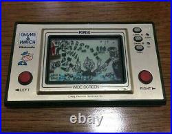 Nintendo Game & Watch Popeye wide Japanese retro handheld system console Rare JP