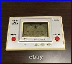Nintendo Game & Watch VERMIN MT-03 Retro game device Used Tested Japan
