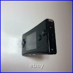 Nintendo GameBoy Micro Black Japan retro video game console Handheld FedEx