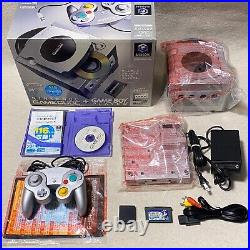 Nintendo GameCube Enjoy Plus Pack silver Maintained Mint retro game from Japan