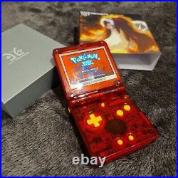 Nintendo Gameboy Advance sp Entei Pokemon Boxed Retro game console V5 IPS Screen