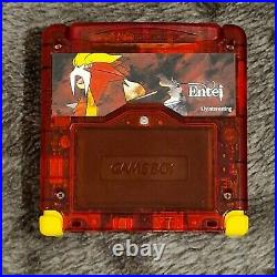 Nintendo Gameboy Advance sp Entei Pokemon Boxed Retro game console V5 IPS Screen