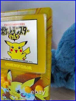 Nintendo Gameboy Color Colour Game Boy BACKLIT IPS RETRO PIXEL LCD GBC Pikachu