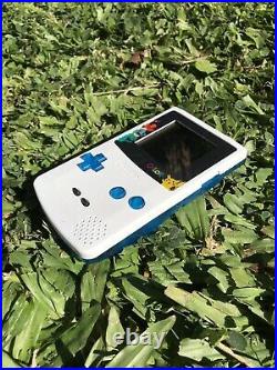 Nintendo Gameboy Color Retro Colour Game Boy Console GBC Clear Blue Pokemon
