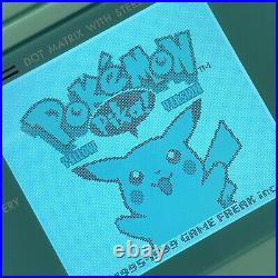 Nintendo Gameboy DMG-01 Backlight FunnyPlaying'Retro Pixel' IPS Pokemon Green