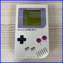 Nintendo Gameboy Handheld Games Console With Vintage Retro Video Games Working