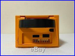 Nintendo Gamecube Orange Japan retro video game console controllers FedEx