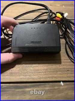 Nintendo N64 Jungle Green NUS-001 & Retro Bit Jumper Pak Purple Controller READ