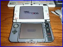 Nintendo New 3DS XL with Retro Skin (READ) and 3 of the best games FF Mario MH