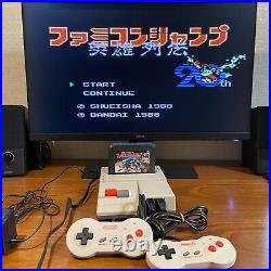 Nintendo New Famicom AV Console Controller HVC-101 Japan Retro game Working F/S