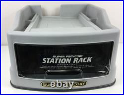 Nintendo SNES Station Rack Super Famicom Console Game Storage Display Retro Nintendo SNES Station Rack Super Famicom Console Game Storage Display Retro