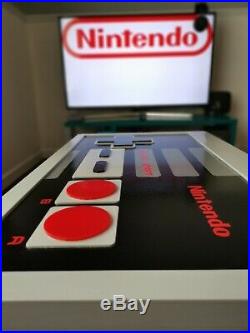 Nintendo Table Top / Sign Controller Retro Console NES Gaming Collect wall art