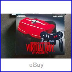 Nintendo Virtual Boy 3D Red & Black Console Japan Rare Item Retro games