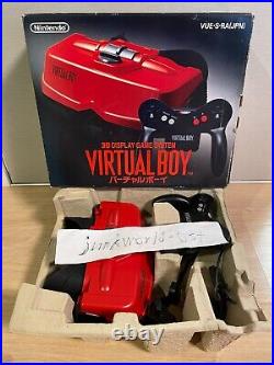 Nintendo Virtual Boy Console System Japanese Version 1995 Video Game Retro