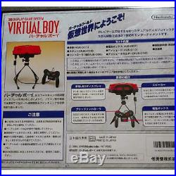 Nintendo Virtual Boy Console System Retro Video Game Used Excellent Condition