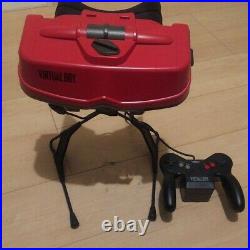 Nintendo Virtual Boy System Console Controller Retro Game Tested VB Red Eye