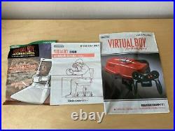 Nintendo Virtual Boy System Console Japanese Retro Game Paritially Working Boxed