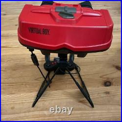 Nintendo Virtual Boy System Console Japanese Retro Game Tested Working + 5 games
