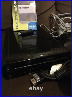 Nintendo Wii U 32GB Black Console Homebrew Over 50 Games & Retro Games & SD USB