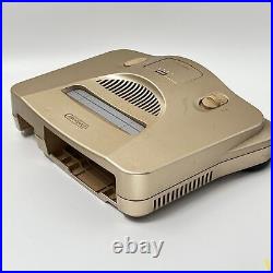 Nintendo n64 gold game Console system region -J, NA retro games Fedex 430a