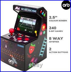 Orb Mini Retro Handheld Games Console & Arcade Bundle 1 X 150 In-Built Games C