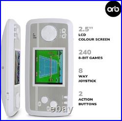 Orb Mini Retro Handheld Games Console & Arcade Bundle 1 X 150 In-Built Games C