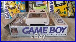 Original Nintendo Game Boy gray System CIB Complete in Box Retro Portable Video