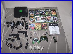 Original Xbox Console Bundle Retro Gaming Set with 27 Games, Guns & Accessorie Original Xbox Console Bundle Retro Gaming Set with 27 Games, Guns & Accessorie