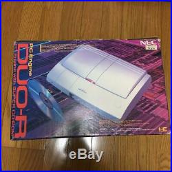 PC Engine DUO-R Console System PCE-DUOR NEC 1993 Retro Video Game