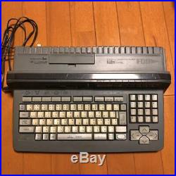 Panasonic MSX turbo R FS-A1ST retro vintage game Dark Gray USED DHL