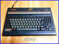 Panasonic MSX2 FS-A1F Console with manual retro game Maintenance completed