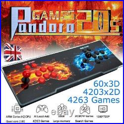 Pandora Box 20s 4263 In 1 3D Classic Arcade Console Retro Video Games