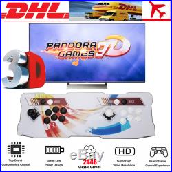 Pandora Box 3D 2448 Games in 1 Retro Video Games 2 player Arcade Console Support