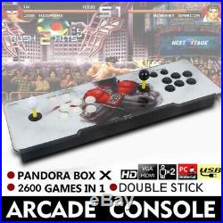 Pandora Box X 2600 in 1 Retro Video Games Double Stick Arcade Console UK Plug