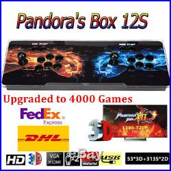 Pandora's Box 12S 3188 in 1 Video Games 2D&3D Arcade Retro Console 2 Sticks Home