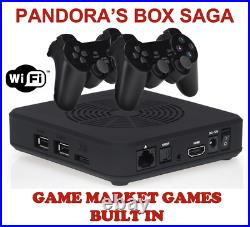 Pandora's Box Saga Wifi Retro Games Console & Wireless Controller Bundle