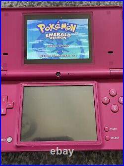 Pink MODDED Nintendo DSi 20 Games OF Your Choice RETRO Gaming