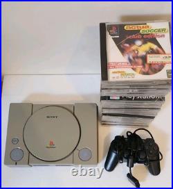 PlayStation 1 Console Bundle With 17 Games Retro 1990s Gaming SCPH 9002