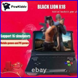 Powkiddy Black Lion X18 Andriod Handheld Retro Game Core 5.5 Quad Console Q1R1