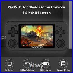Powkiddy RG351P 2500 Games Player Vibration Handheld Retro Game Console #gib