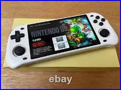 Powkiddy RGB10 MAX 2 Retro Handheld Game 5'' Console 128gb WHITE with Case UK