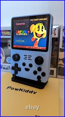 Powkiddy RGB20s 128gb Retro Games Console. 21,000+ Games. UK Seller BLUE
