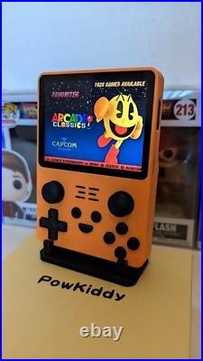 Powkiddy RGB20s 128gb Retro Games Console. 21,000+ Games. UK Seller Orange