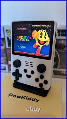 Powkiddy RGB20s 128gb Retro Games Console. 21,000+ Games. UK Seller White