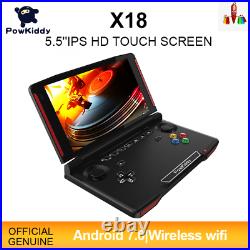 Powkiddy X18 Retro Handheld Game Console 5.5 Inch 1280720 Screen WIFI Bluetooth