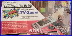 Prinztronic Tournament Ten De Luxe Video TV Game 1970s Retro Gaming Console Prinztronic Tournament Ten De Luxe Video TV Game 1970s Retro Gaming Console