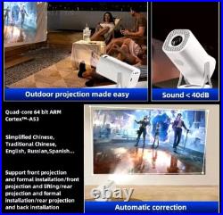 Projector arcade retro Game Console 64GB android wifi dual wireless controller