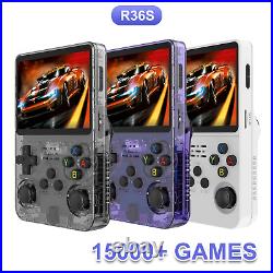 R36S 15,000 GAMES retro portable video game console 3.5-inch screen