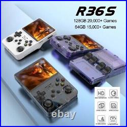 R36S Retro Handheld Video Game Console Linux 3.5 IPS Screen 15000+ games NEW UK